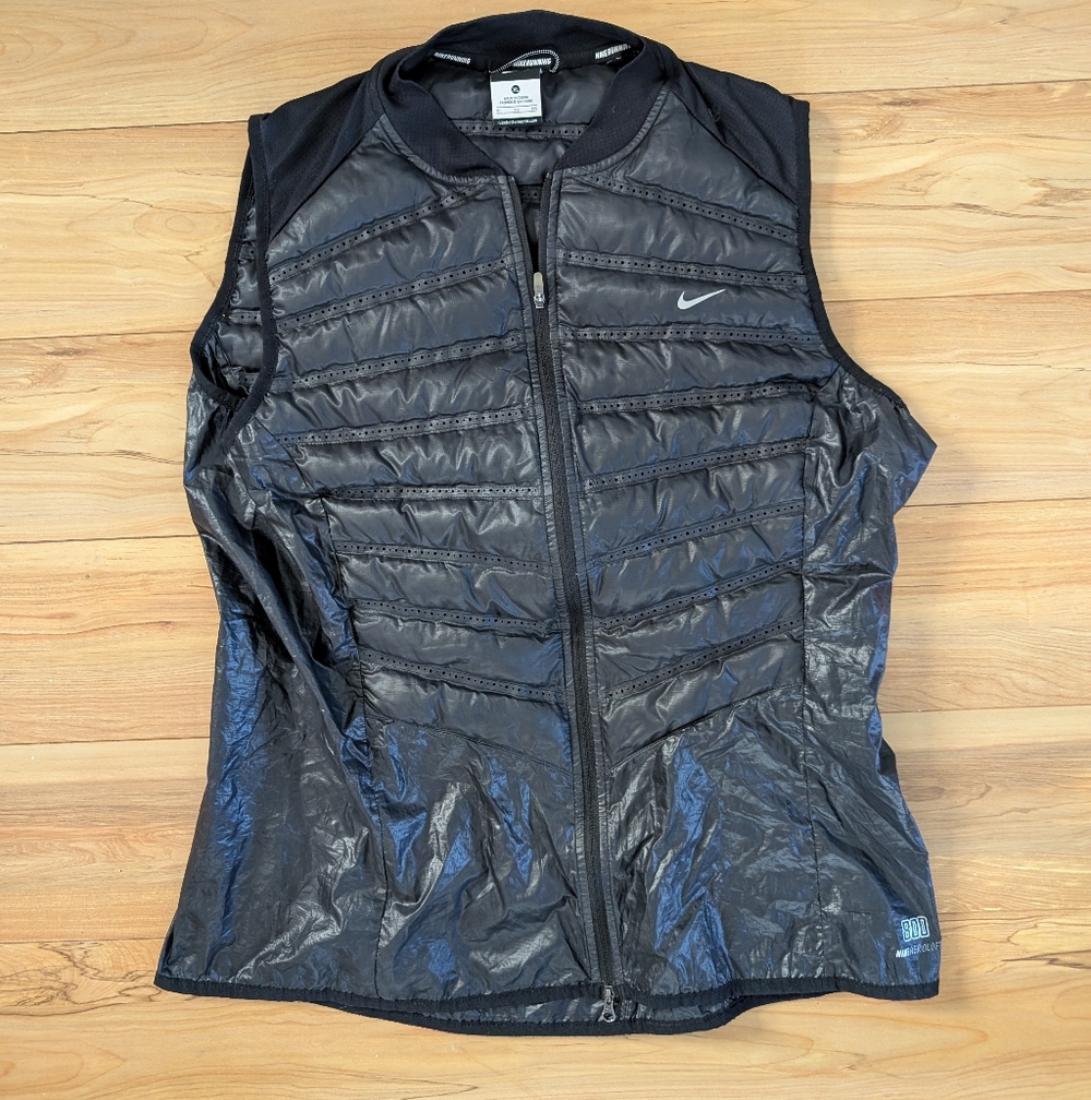 Nike Aeroloft 800 Down Black Vest Women's XL